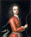 Portrait of a boy said to be the Duke of Gloucester holding a Bow